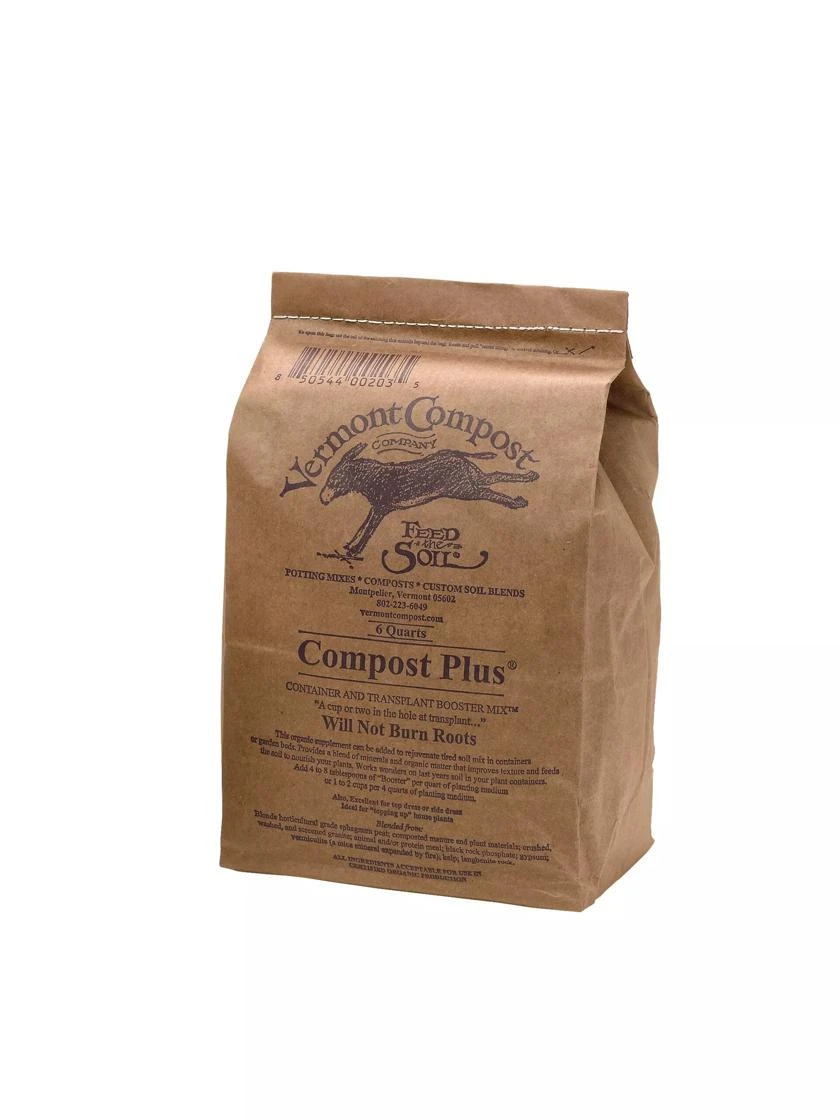 Vermont Compost Container Booster Compost Mix, 6 Quarts 1 Vermont Compost Container Booster Compost Mix, 6 Quarts