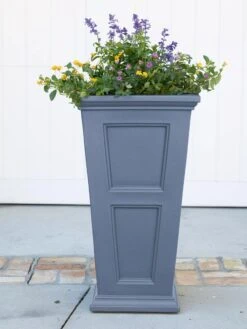Fairfield Self-Watering Tall Patio Planters, 28” -GardenPro Shop 39 342 1953 tif