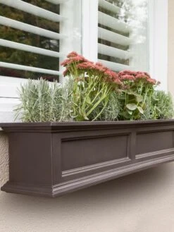 Fairfield Self-Watering Window Box, 4’ -GardenPro Shop 39345 09V tif 1