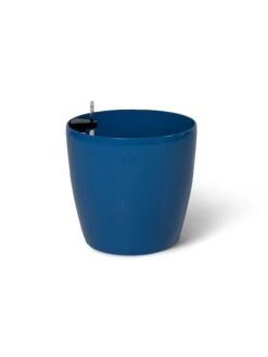 Viva Round Self-Watering Rolling Planter, 20" Diameter, Set Of 2 -GardenPro Shop 3 4 crop 8612933 3897