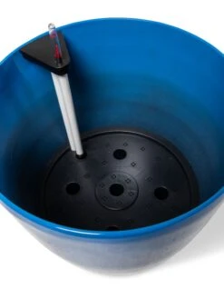 Viva Round Self-Watering Rolling Planter, 20" Diameter, Set Of 2 -GardenPro Shop 3 4 crop 8612933 3906