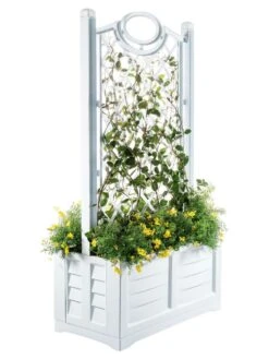 Separate Flower Box With Trellis -GardenPro Shop 3 4 crop 8613626 14V
