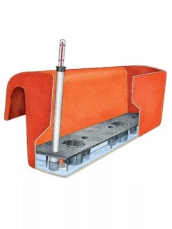 Viva Self-Watering Balcony Railing Planter -GardenPro Shop 8586699 001