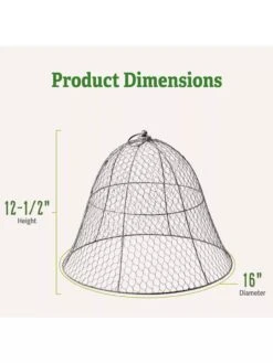 Chicken Wire Cloche -GardenPro Shop 8590210 2