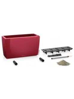 Lechuza® Cararo Rectangular Indoor Planter With Casters 7 Lechuza® Cararo Rectangular Indoor Planter With Casters -GardenPro Shop 8590295 04v