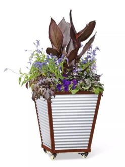 Galvanized Self-Watering Planters -GardenPro Shop 8592177 5066 tif