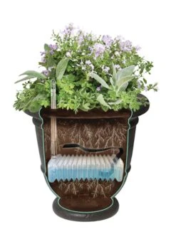 Kylemore Self-Watering Urn Planter -GardenPro Shop 8592688 SWKylemore art tif