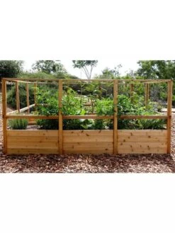 Garden In A Box With Deer Fence, 8' X 12' 9 Garden In A Box With Deer Fence, 8' X 12' -GardenPro Shop 8594021 03V 3 4