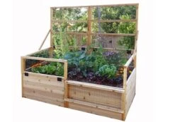 Garden In A Box With Trellis/Lid Option, 3' X 6' -GardenPro Shop 8594505 07V tif