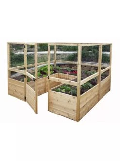 Garden In A Box With Deer Fence, 8' X 12' 13 Garden In A Box With Deer Fence, 8' X 12' -GardenPro Shop 8595875 07V 3 4