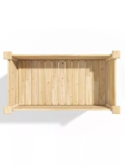 Elevated Cedar Garden Bed, 2' X 4' X 31" -GardenPro Shop 8596147 06V 3 4