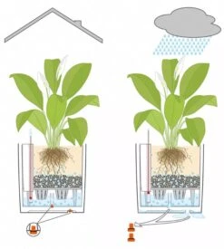 Lechuza® Cube Premium Planters 9 Lechuza® Cube Premium Planters -GardenPro Shop 8597506 05V tif