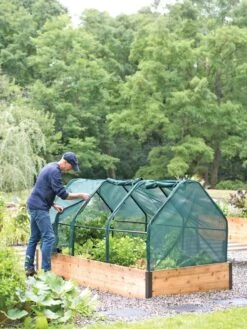 3-Season Plant Protection Tent, 4' X 8' -GardenPro Shop 8598282 0101 tif