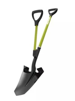 Sun JoeĀ® Strain-Reducing Spear Head Digging Shovel