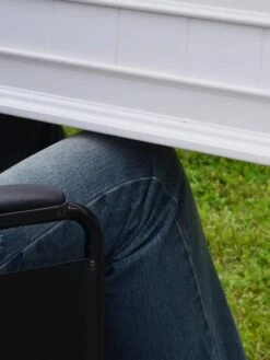 Liberty Accessible Vinyl Elevated Raised Garden -GardenPro Shop 8599296 02V tif