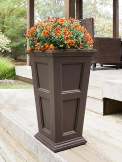 Fairfield Self-Watering Tall Patio Planters, 34” 19 Fairfield Self-Watering Tall Patio Planters, 34” -GardenPro Shop 8600109 03V tif