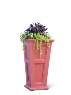 Fairfield Self-Watering Tall Patio Planters, 34” 23 Fairfield Self-Watering Tall Patio Planters, 34” -GardenPro Shop 8600109 0681 tif