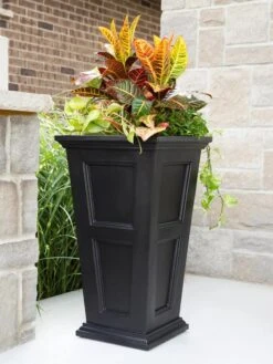 Fairfield Self-Watering Tall Patio Planters, 34” 17 Fairfield Self-Watering Tall Patio Planters, 34” -GardenPro Shop 8600109 16V tif