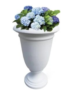Ellington Self-Watering Urn Planter, 24" -GardenPro Shop 8600110 06V tif
