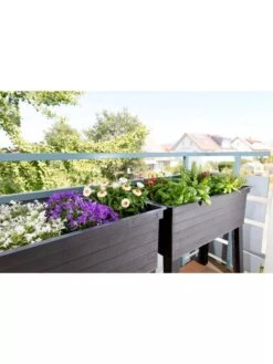 Urban Balcony Elevated Planter Box -GardenPro Shop 8600349 01V urban balcony elevated planter box
