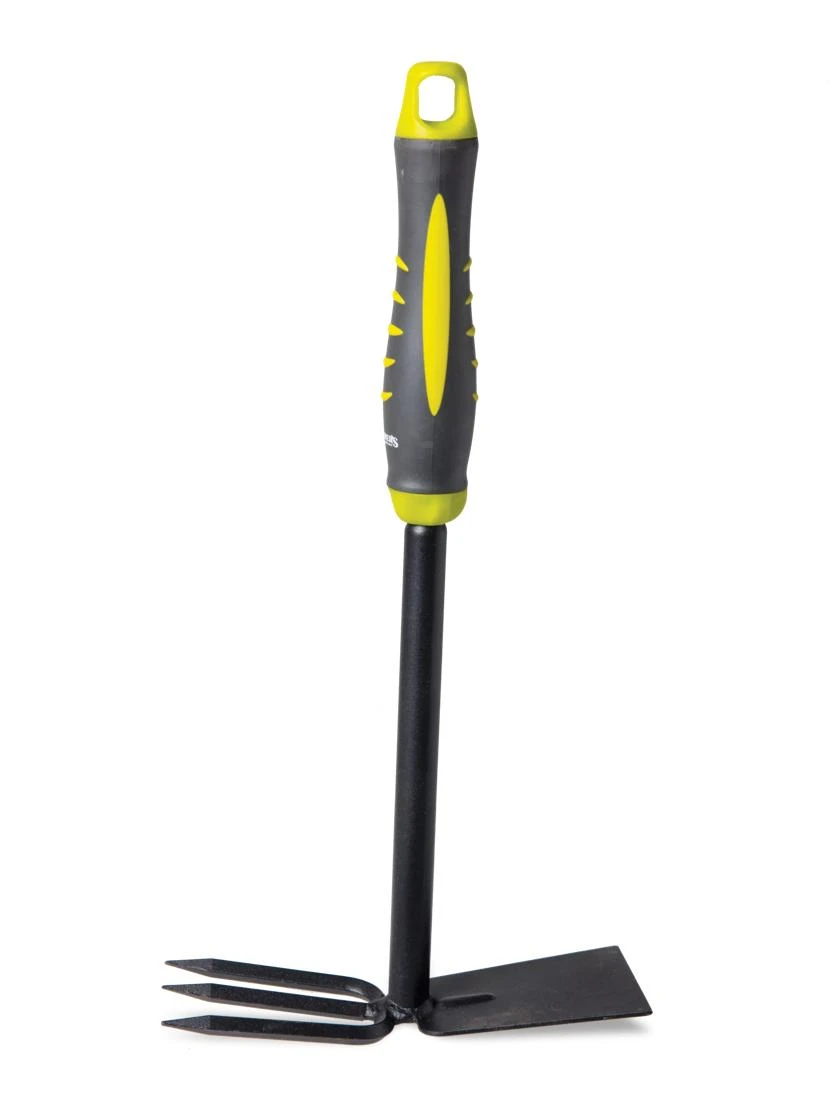 Gardener's 2-in-1 Short Handle Hoe And Cultivator 1 Gardener's 2-in-1 Short Handle Hoe And Cultivator