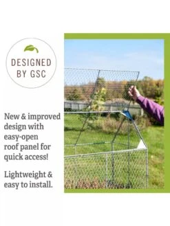 Chicken Wire Crop Coop 17 Chicken Wire Crop Coop -GardenPro Shop 8609080 3