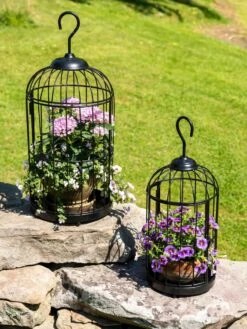 Hanging Birdcage Planter Set -GardenPro Shop 8609181 0374 tif