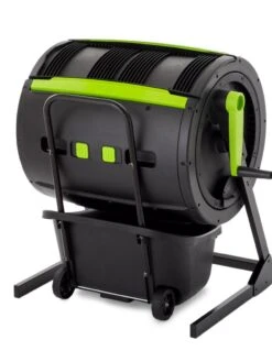Maze Compost Tumbler And Cart Combo -GardenPro Shop 8609198 04V tif