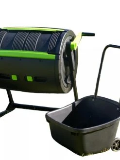 Maze Compost Tumbler And Cart Combo -GardenPro Shop 8609198 10V tif