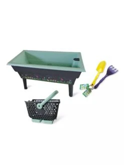 Calipso 3-in-1 Kids Gardening Self-Watering Planter Kit -GardenPro Shop 8609217 18V calipso 3 in 1 kids gardening self watering planter kit green