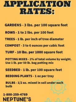 Neptune's Harvest Crab & Lobster Shell Plant Food, 4 Pound -GardenPro Shop 8610162 04V tif