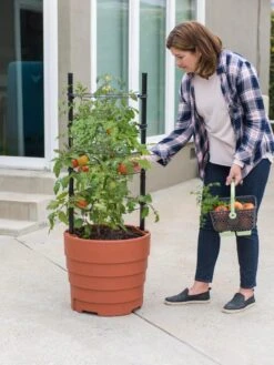 Gardener’s Victory Self-Watering Planter Garden Kit -GardenPro Shop 8610239 06002 tif