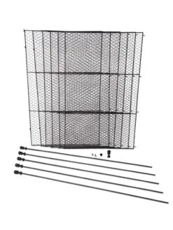 Tall Chicken Wire Critter Fence With Gate -GardenPro Shop 8611020 1262 tif