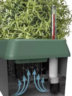 Provence Self-Watering Herb Planter -GardenPro Shop 8611965 05V tif