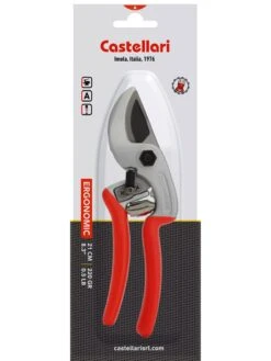 Castellari Ergonomic Anvil Pruner -GardenPro Shop 8611969 02V tif