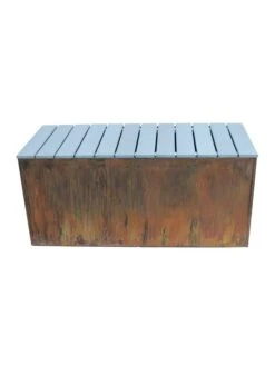 Nice Corten Trough Planters With Bench Top 5 Nice Corten Trough Planters With Bench Top -GardenPro Shop 8612399 01v