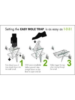 Easy Mole Trap -GardenPro Shop 8612557 04v 1