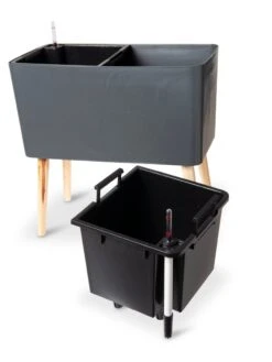 Ava Self-Watering Rectangular Planter -GardenPro Shop 8612691 296