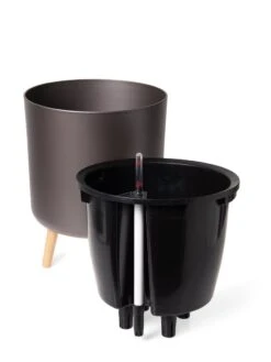 Ava Self-Watering Round Planter -GardenPro Shop 8612692 300