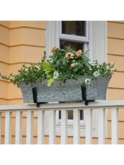 Achla Designs Handrail Flowerbox Bracket Kit For Rail -GardenPro Shop 8612883 03v