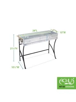 Achla Designs Trestle Plant Stand 13 Achla Designs Trestle Plant Stand -GardenPro Shop 8612886 05v