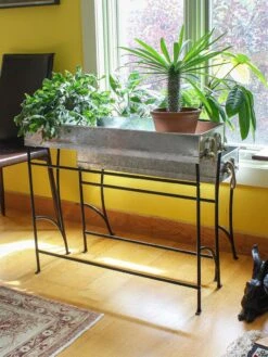 Achla Designs Trestle Plant Stand 9 Achla Designs Trestle Plant Stand -GardenPro Shop 8612887 01v