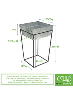 Achla Designs Arne Plant Stand 15 Achla Designs Arne Plant Stand -GardenPro Shop 8612900 01v