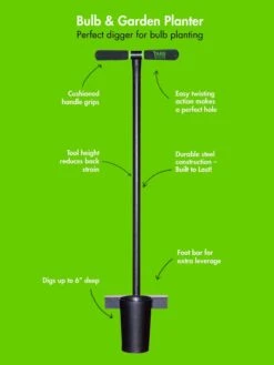 Yard Butler® Long Handled Bulb Planter -GardenPro Shop 8613157 03v