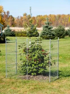 Tall Chicken Wire Critter Fence Extension Panel, Set Of 2 17 Tall Chicken Wire Critter Fence Extension Panel, Set Of 2 -GardenPro Shop 8613260 0030 1