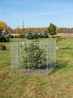 Tall Chicken Wire Critter Fence Extension Panel, Set Of 2 16 Tall Chicken Wire Critter Fence Extension Panel, Set Of 2 -GardenPro Shop 8613262 0116