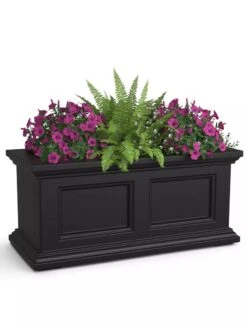 Fairfield Self-Watering Window Box, 2’ 14 Fairfield Self-Watering Window Box, 2’ -GardenPro Shop 8613268 02V tif