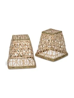Bamboo Cloche, Set Of 2 -GardenPro Shop 8613351 4693