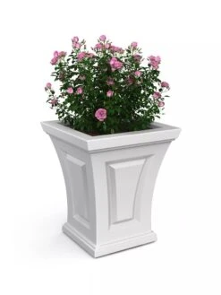 Cambridge Tall Planter, 18" Height -GardenPro Shop 8613523 11V
