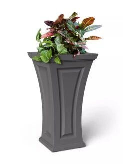 Cambridge Tall Planter, 28" Height -GardenPro Shop 8613524 07V